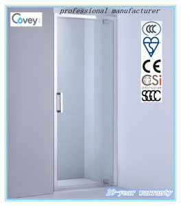 Easy Cleaning Glass Shower Door/Shower Screen (A-KW09-D)