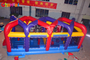 High Quality Inflatable Boulder Dash Run for Outdoor Games (chsp290)