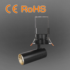 40/60/80mm Diameter LED Track Light / Shop Light, 10-35W