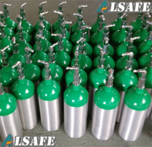 Medical Oxygen Portable Aluminium Bottle