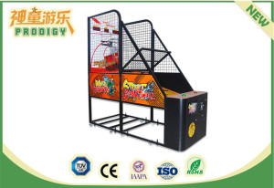 Coin Operated Amusement Basketball Game Lottery Machine for Sale